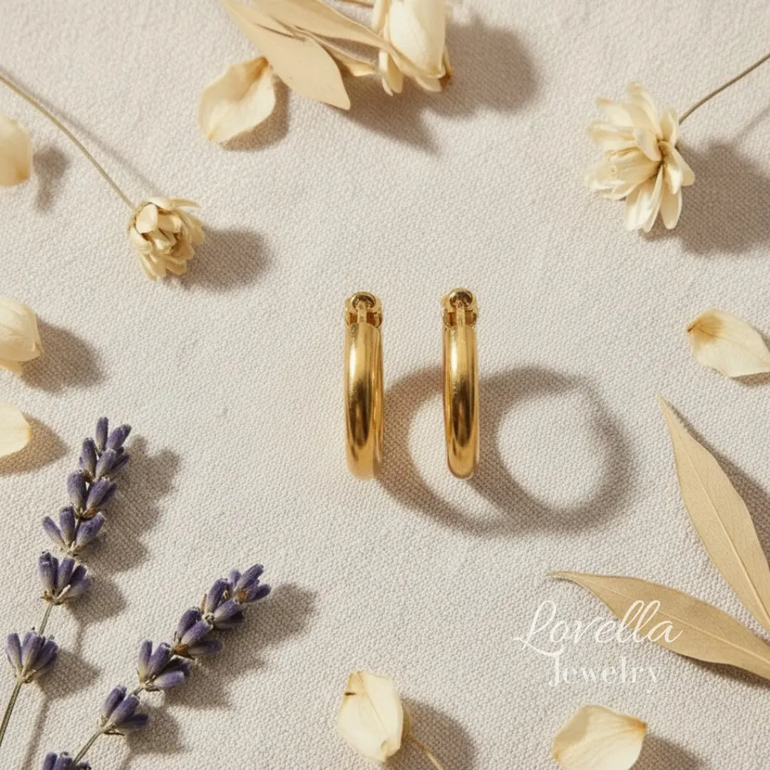 Classic Hoop Earrings | Gold