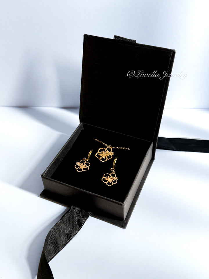 Flor de Maga Jewelry Set – Puerto Rico Inspired