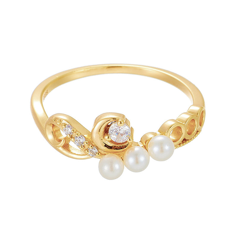 Natural Freshwater Pearl Ring