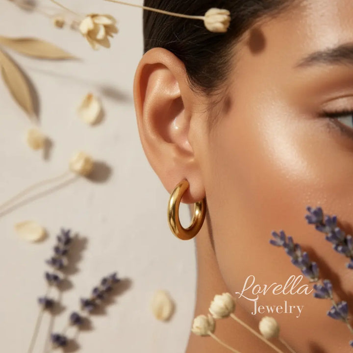 Classic Hoop Earrings | Gold