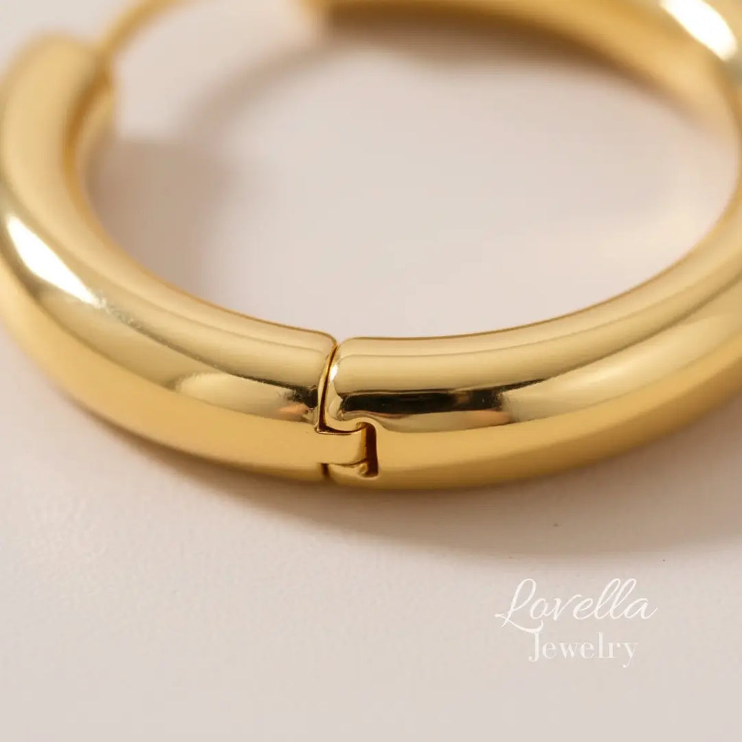 Classic Hoop Earrings | Gold