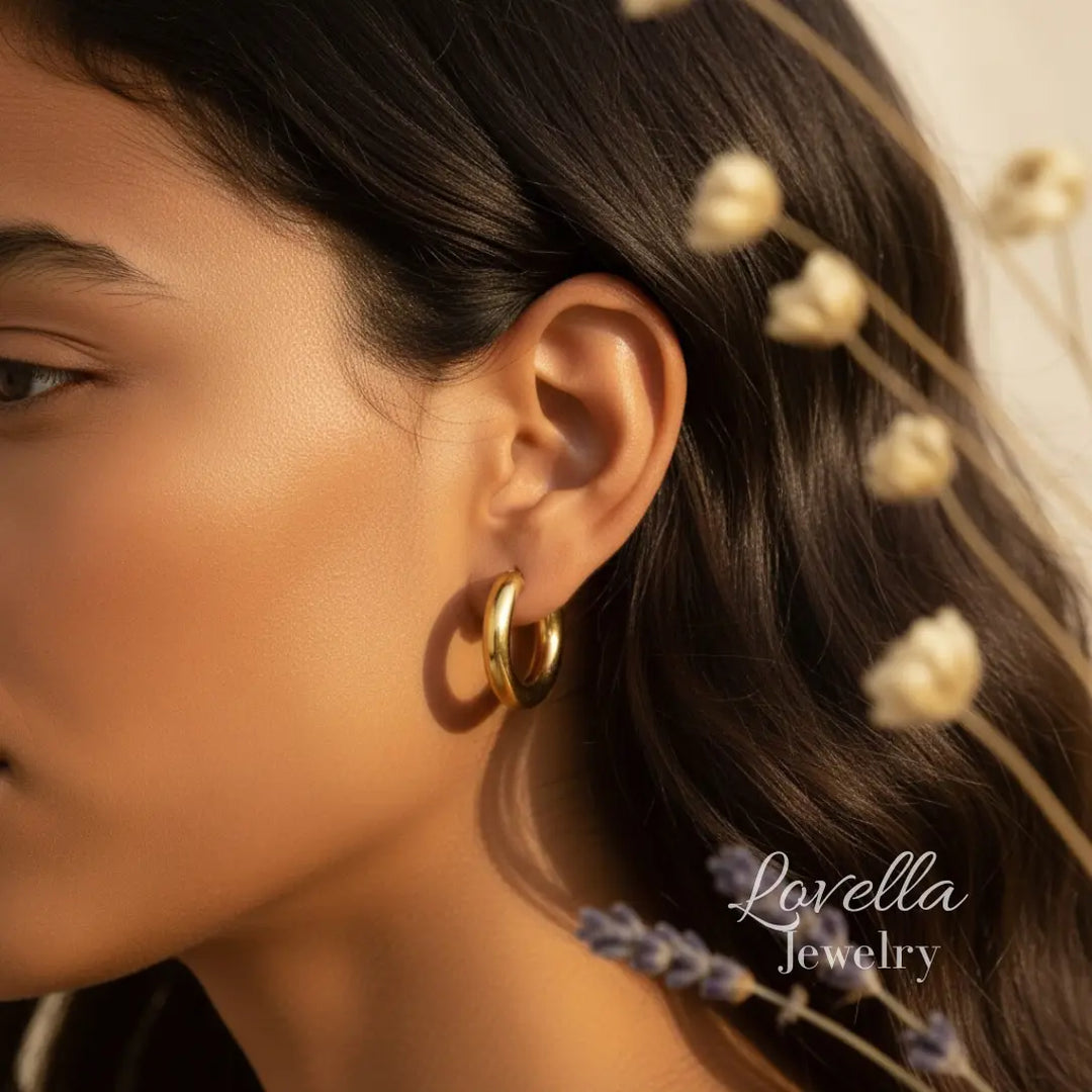 Classic Hoop Earrings | Gold