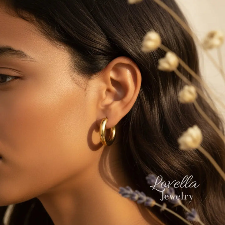 Classic Hoop Earrings | Gold