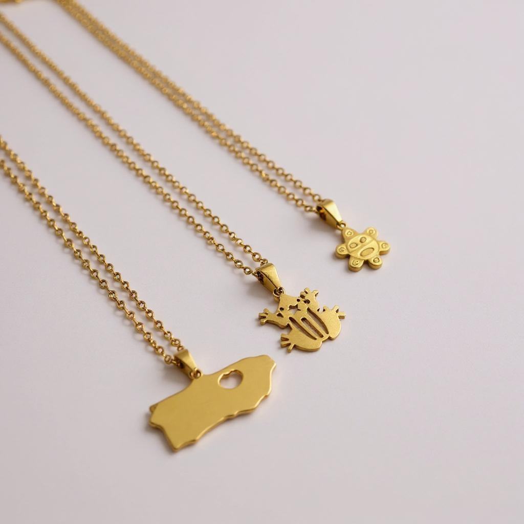 Puerto Rico Gold Necklace – 8 Designs