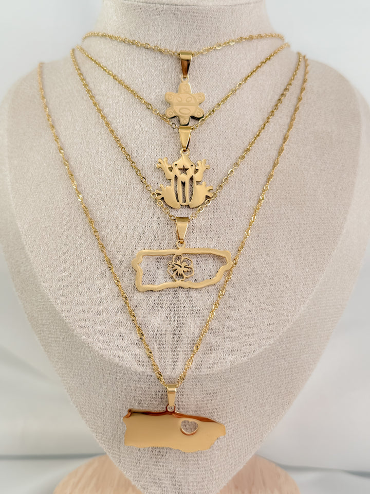 Puerto Rico Gold Necklace – 8 Designs