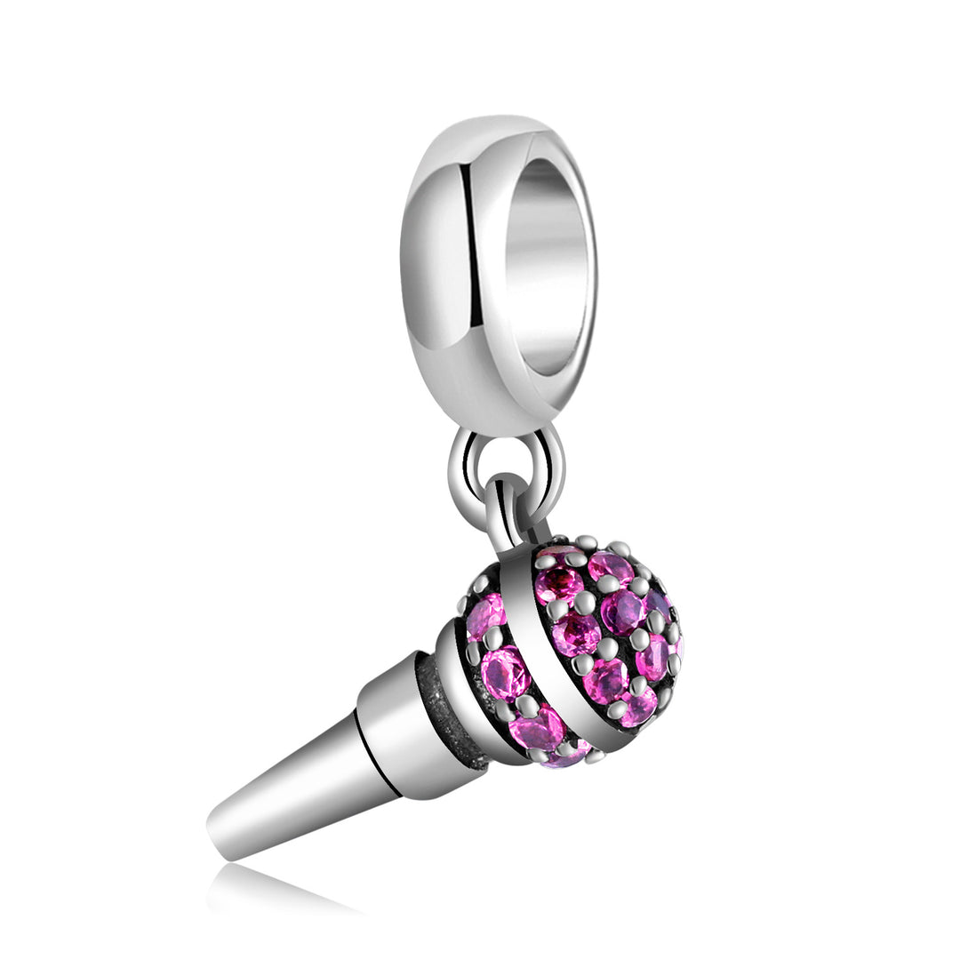 Melodic Charm Collection: Sterling Silver Music-Themed Charm Set